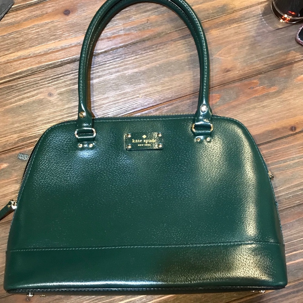 Kate Spade Hunter Green Shoulder Bag